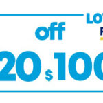 $20 OFF $100 LOWES FOR PROS ONLINE/INSTORE COUPON