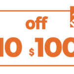 $10 OFF $100 HD HOME DEPOT PRINTABLE INSTORE COUPON