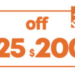 $25 OFF $200 HOME DEPOT PRINTABLE INSTORE COUPON