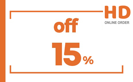 15% OFF HOME DEPOT ONLINE COUPON